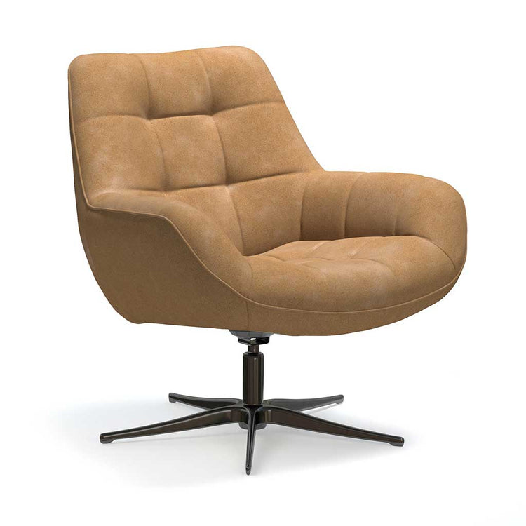 Mixsit 6282 accent chair Bull 09 Camel