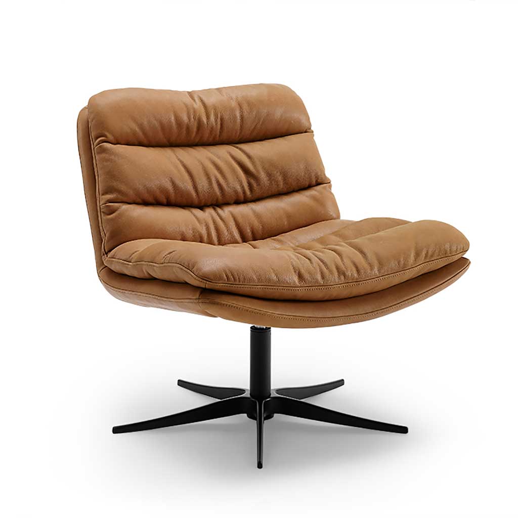 Embrace Low chair B501 Cognac leather