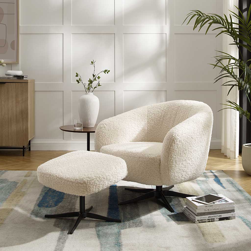Shepherd armchair styled