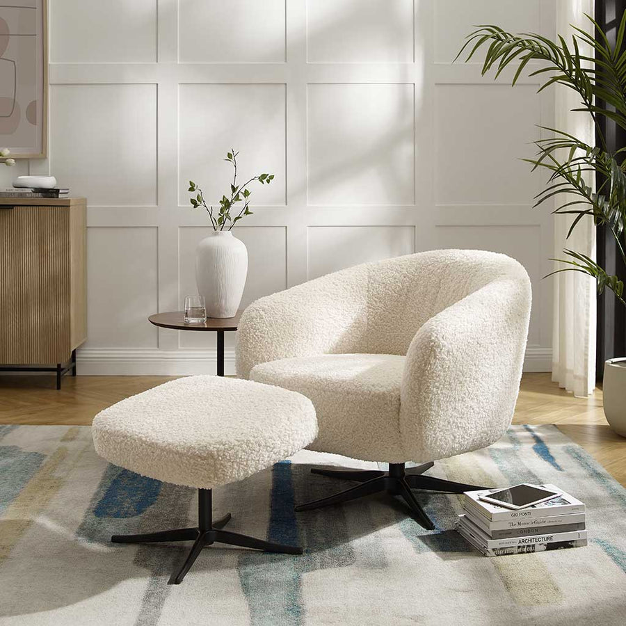 Shepherd armchair styled