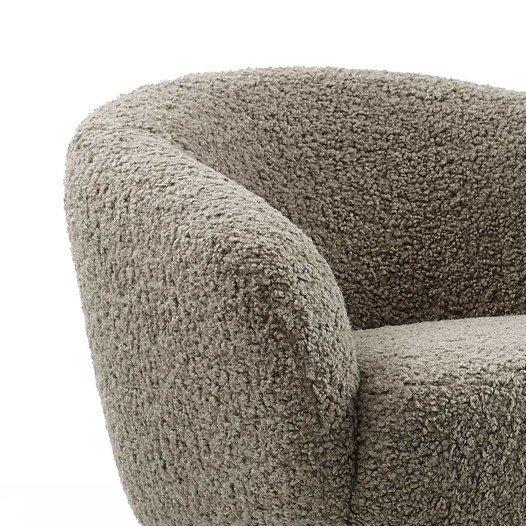Shepherd armchair with footstool