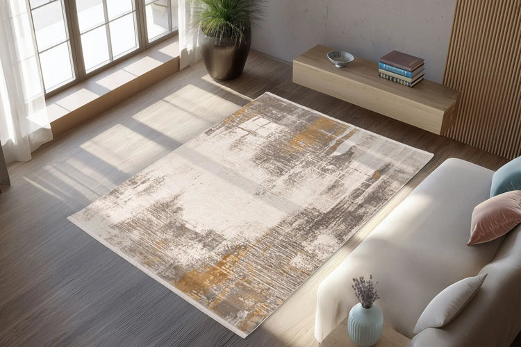 Tapis basse pile - Valday Doré