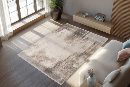 Low-Pile Rug - Valday Silver