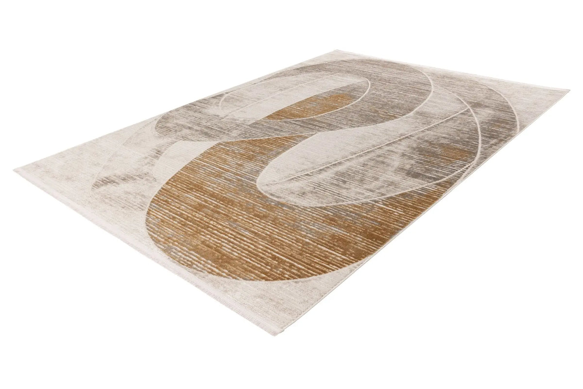 Low-Pile Rug - Valday Gold Organic