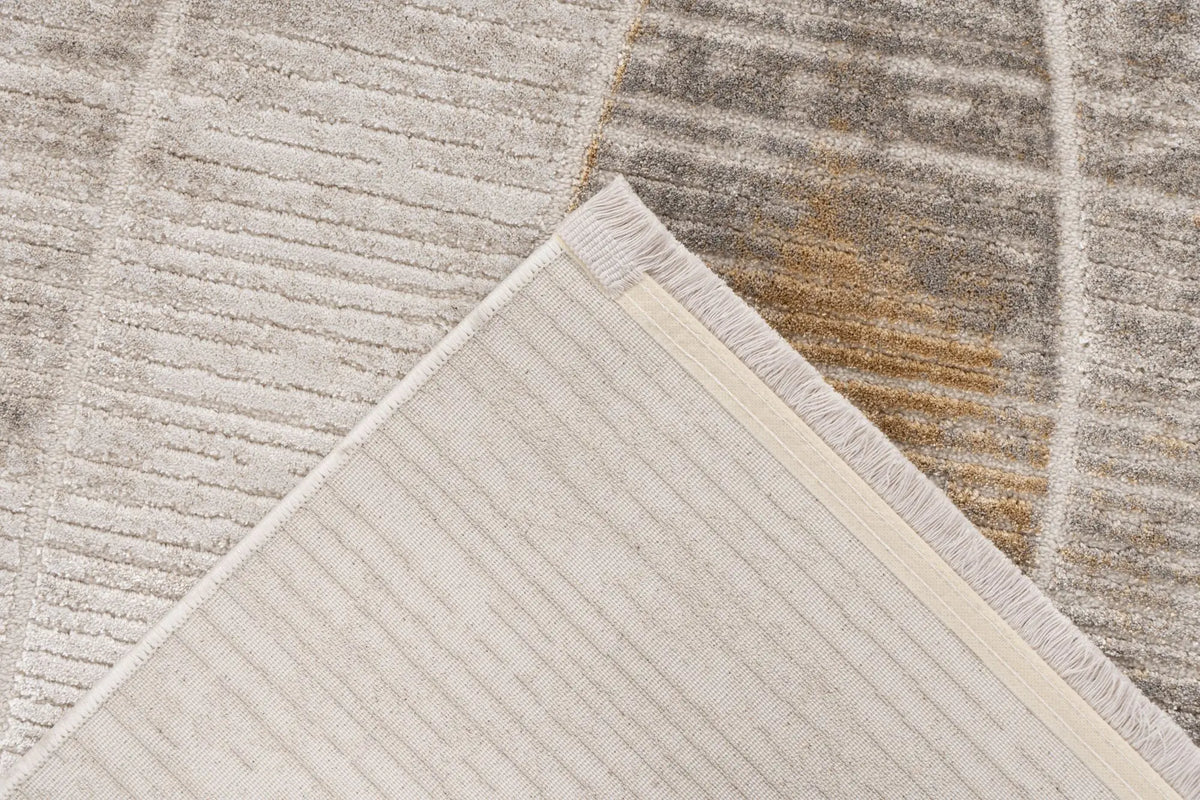 Low-Pile Rug - Valday Gold Organic