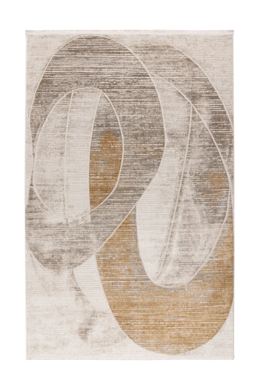 Low-Pile Rug - Valday Gold Organic