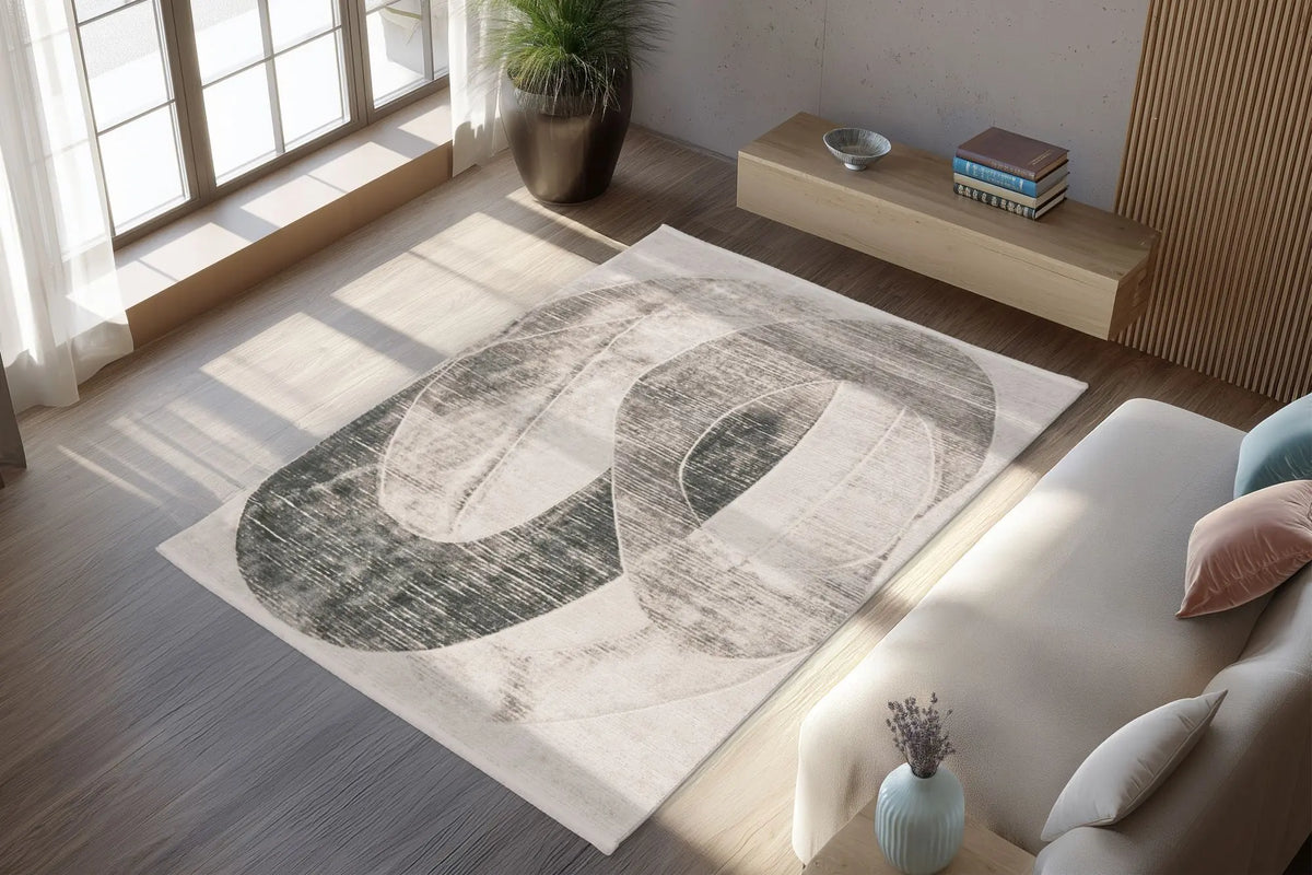 Low-Pile Rug - Valday Onyx Organic