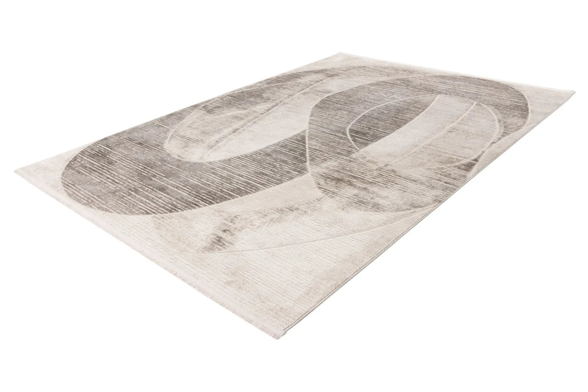 Low-Pile Rug - Valday Silver Organic