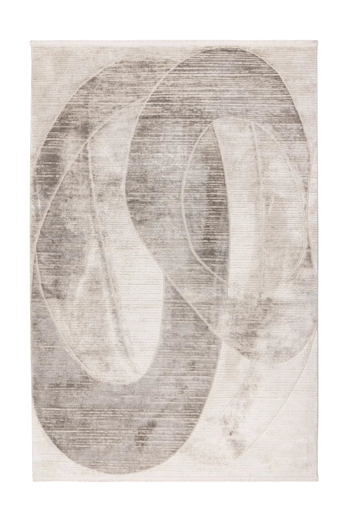 Low-Pile Rug - Valday Silver Organic