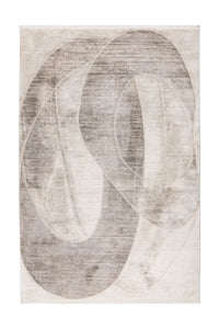 Low-Pile Rug - Valday Silver Organic