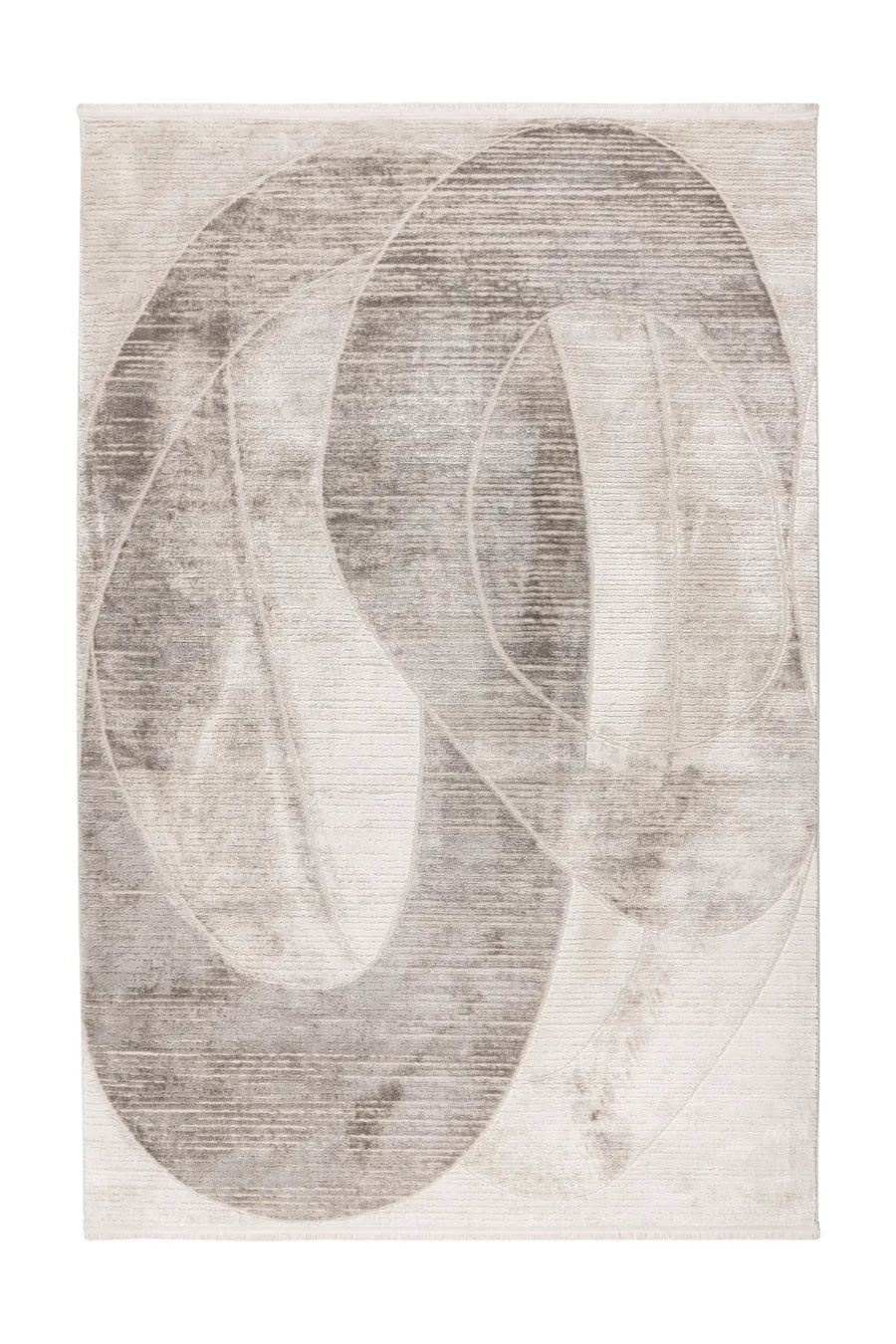 Low-Pile Rug - Valday Silver Organic