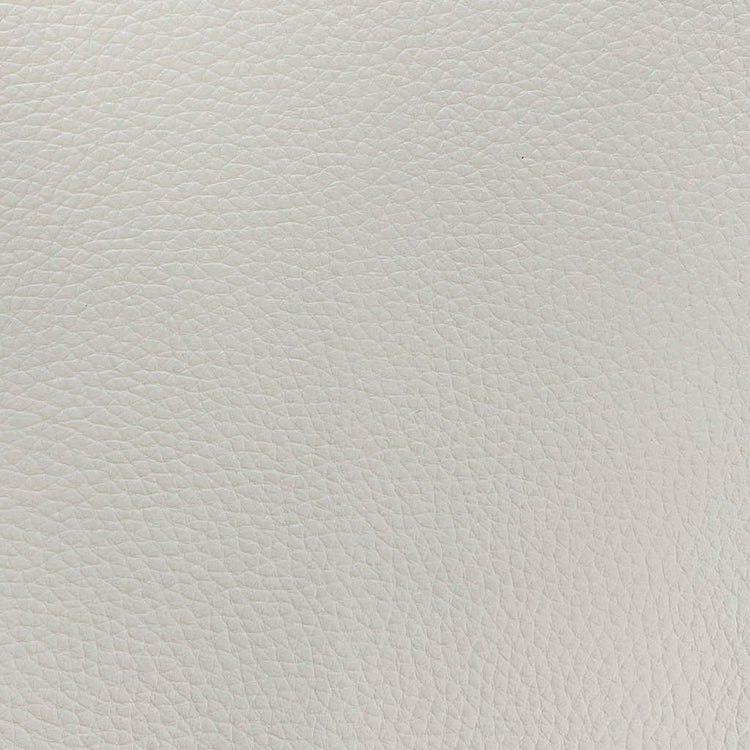 Taburete de Bar Flavia - Cuero B971 Crema - Base de Metal con Reposapiés