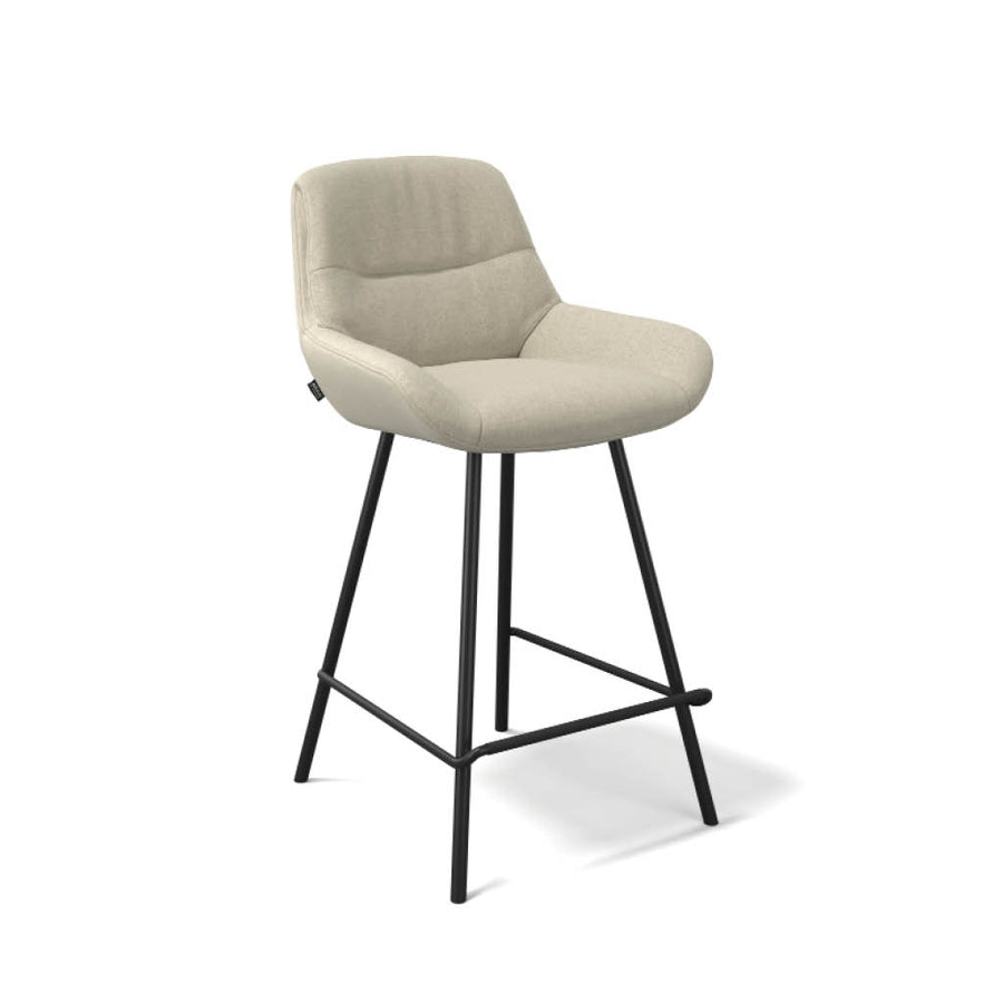 Flavia bar stool beige Guard 05 angle view