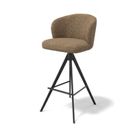 Lazio bar stool caramel Oasis angle view