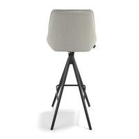 Padua bar stool natural Sneak back view