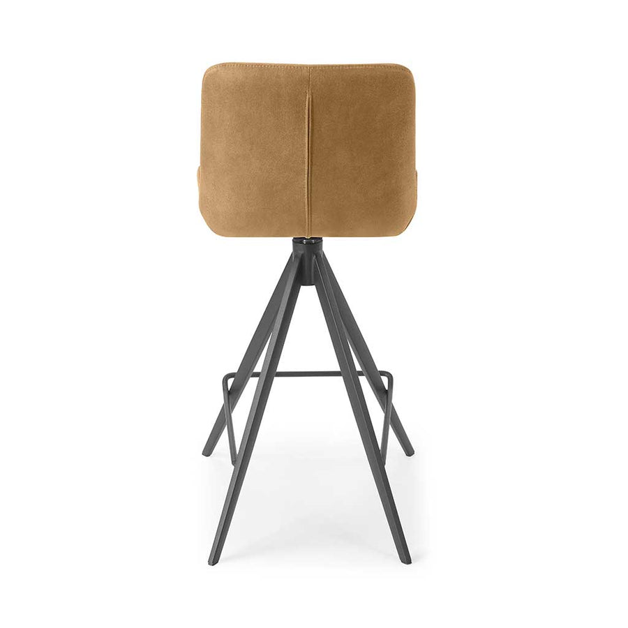 Universal bar stool caramel Bull detail