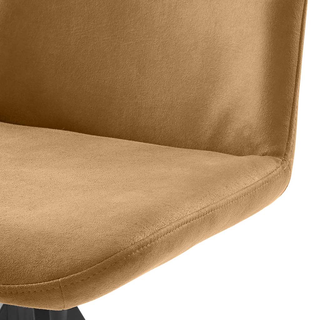 Universal bar stool caramel Bull angle view