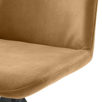 Universal bar stool caramel Bull angle view