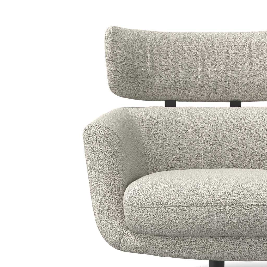 Cava accent chair styled