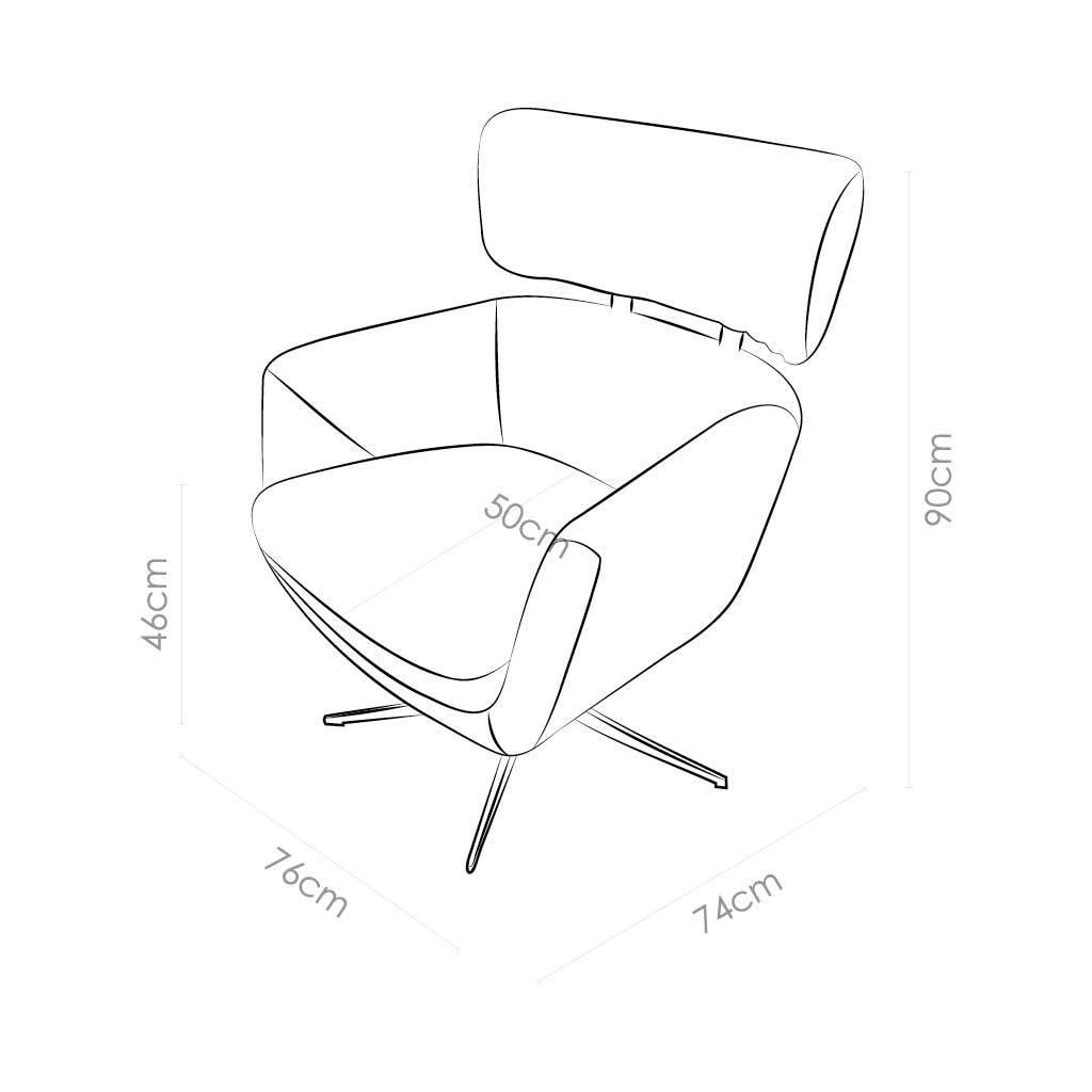 Cava chair technical features