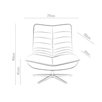 Jordan chair technical features
