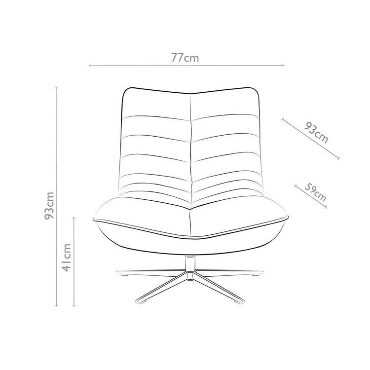 Jordan chair technical features