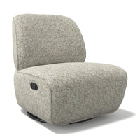 Pebble accent chair Be Fine 120 Light Grey