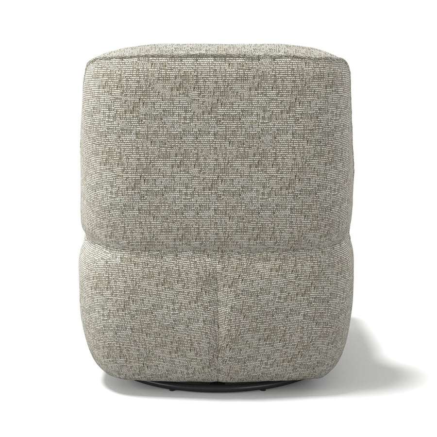 Pebble accent chair back