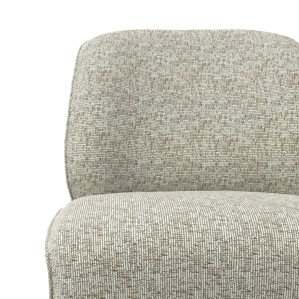Pebble accent chair styled