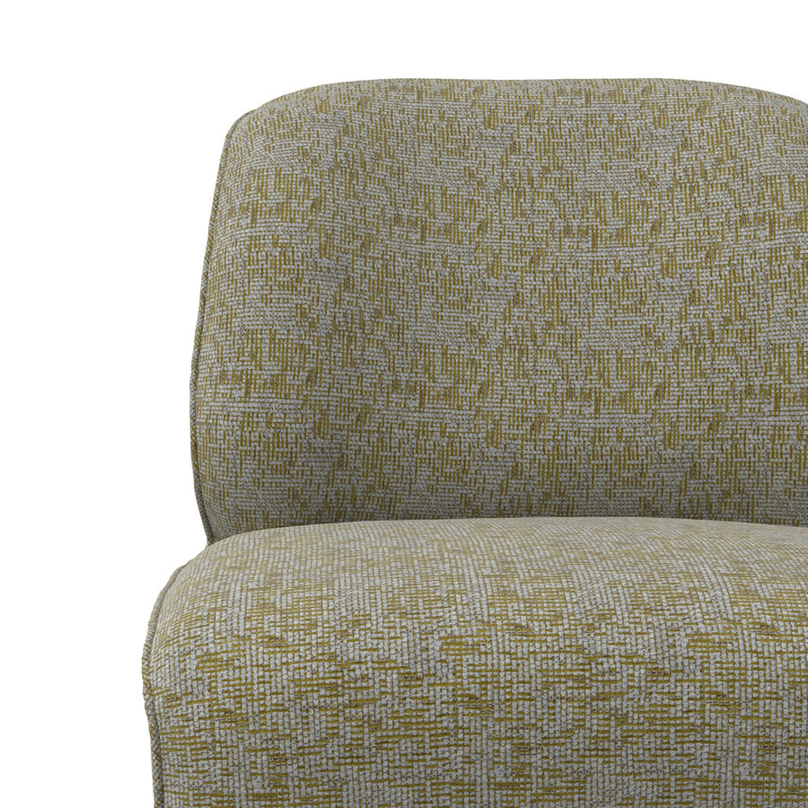 Pebble accent chair styled