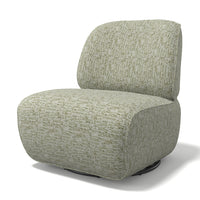 Pebble accent chair reclined