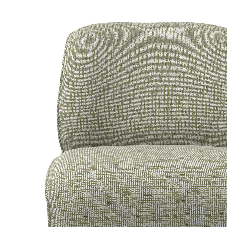 Pebble accent chair styled