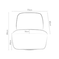 Pebble chair technical features