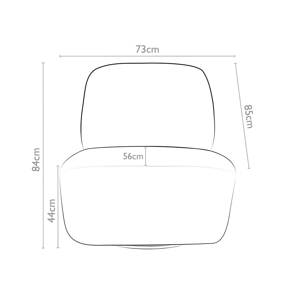 Pebble chair technical features
