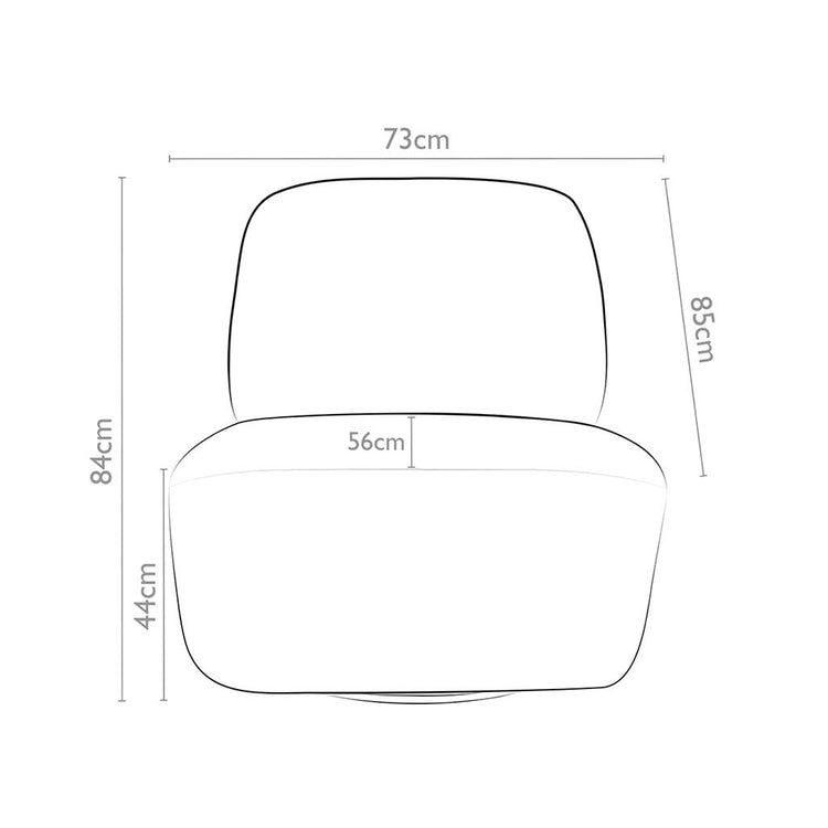 Pebble chair technical features