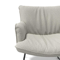 Slide accent chair styled