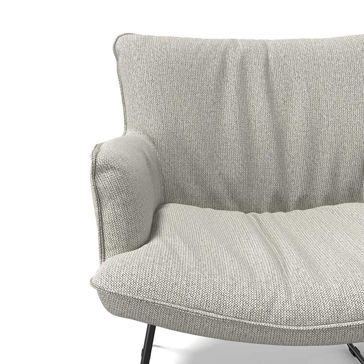 Slide accent chair styled