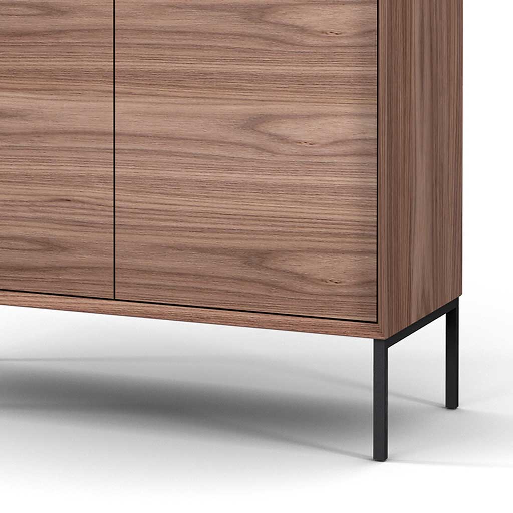 Lima bar cabinet walnut