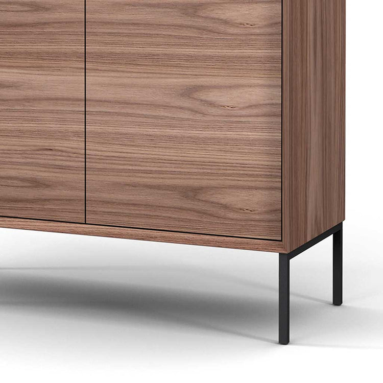Lima bar cabinet walnut