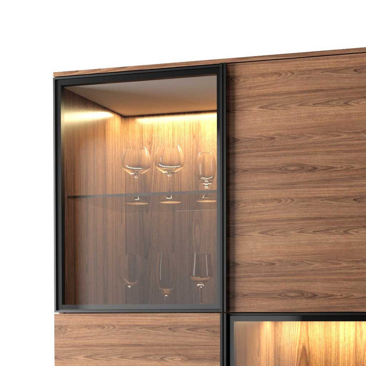 Manilla bar cabinet detail