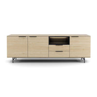 Manilla sideboard white wash oak LED 240 cm