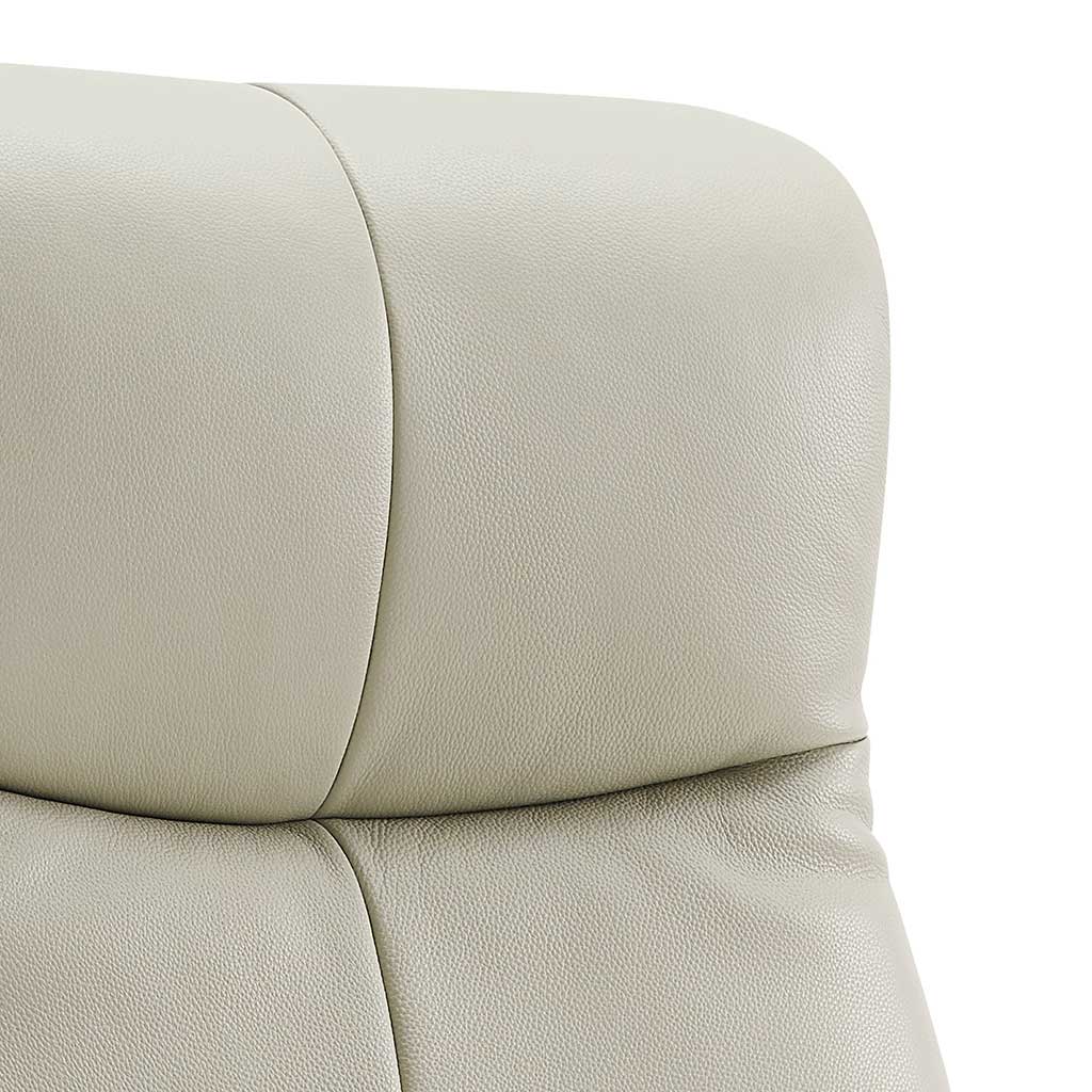 Adonis Recliner - 3-Motor - Silver B506 Leather (incl. Battery)