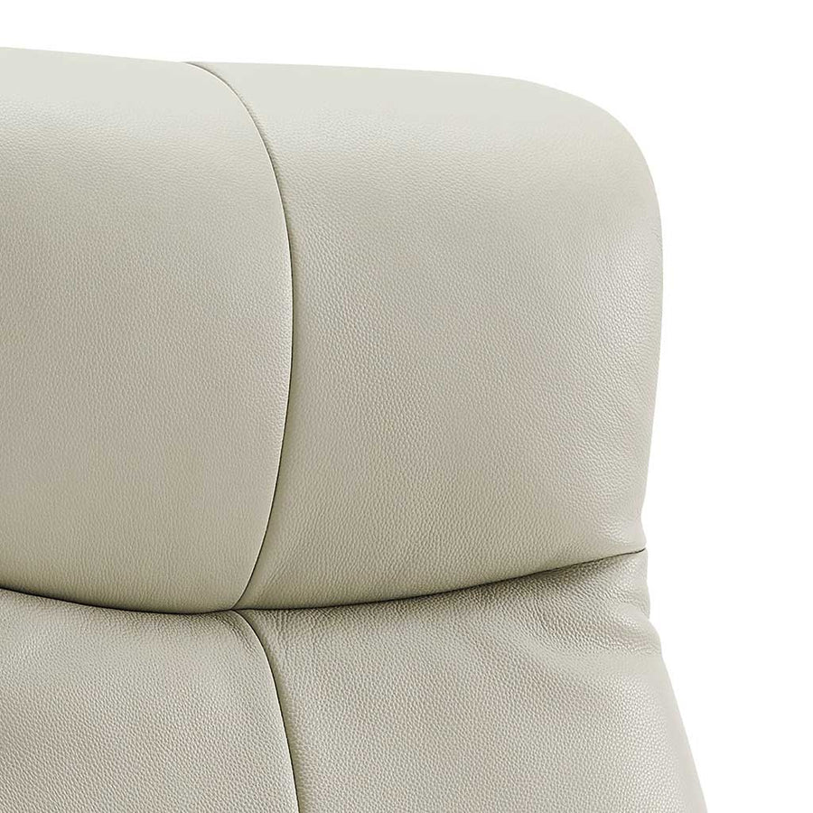 Adonis Recliner - 3-Motor - Silver B506 Leather (incl. Battery)