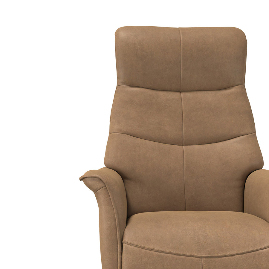 Adonis Recliner - 3-Motor - Camel Bull 09 (incl. Battery)