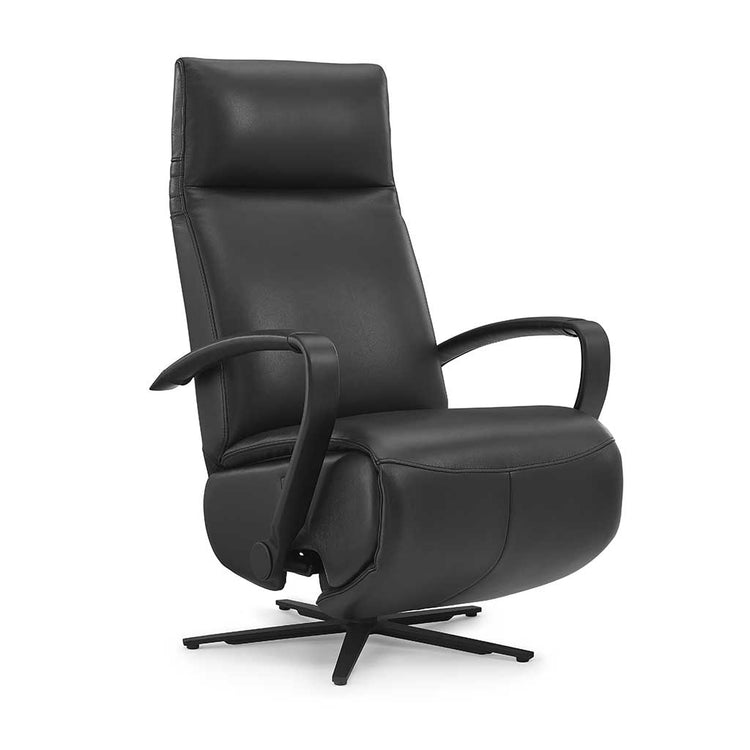 Artemis 4-motor recliner in black B500 leather