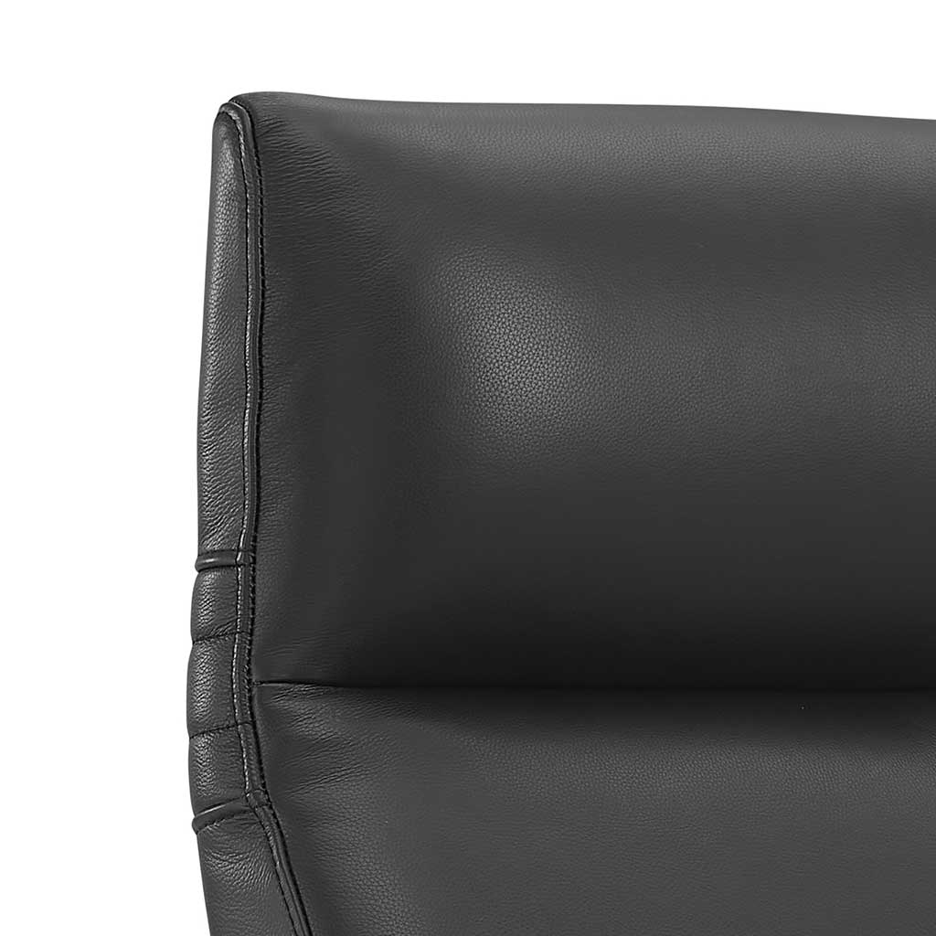 Artemis Recliner - 3-Motor - Black B500 Leather (incl. Batterij)