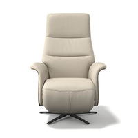Atlas recliner B971 leather walnut base