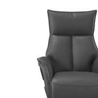 Calpe Medium Recliner - Lift Function - Black B900 Leather (incl. Battery)