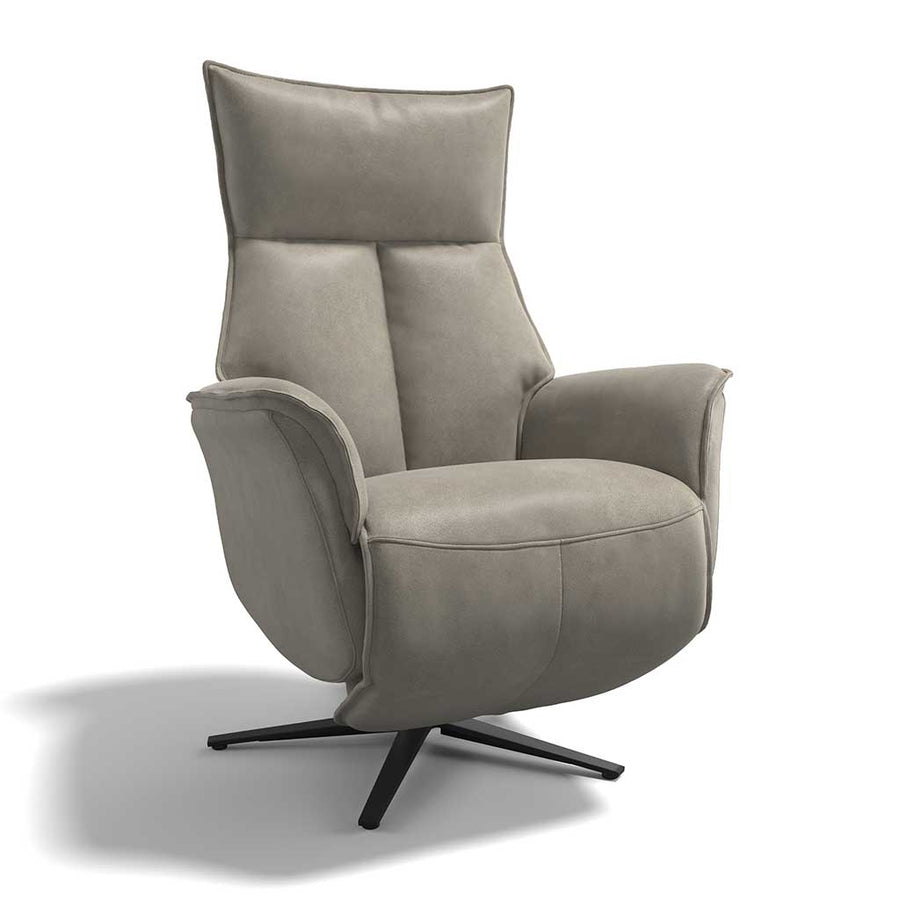 Calpe large lift recliner in clay Bull 84 fabric