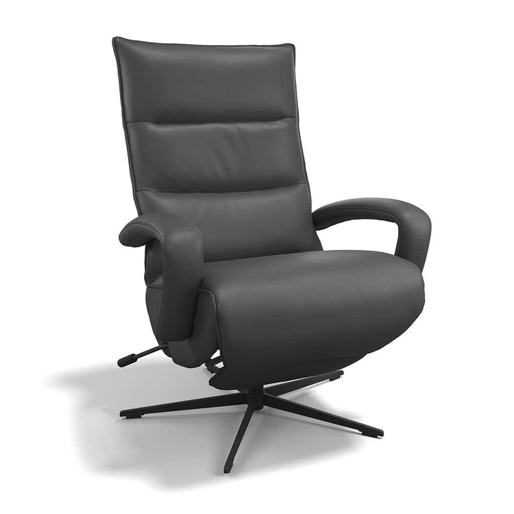 Ergoglide manual recliner in B900 black leather